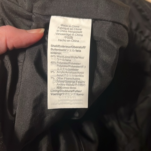 J. Crew Black Wool Skirt Size 6 - Picture 5 of 5